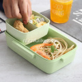 Hoge kwaliteit Bamboo Fiber Lunch Box Organizer